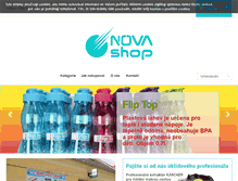 Tablet Screenshot of nova-shop.eu